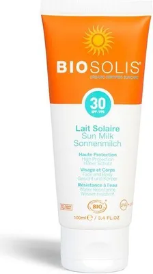 Zdjęcie produktu dla Biosolis BS851, Mleczko z filtrem przeciwsłonecznym, Ciało, Tubka, Odżywiający, Ochrona, Skóra uniwersalna, 100 ml