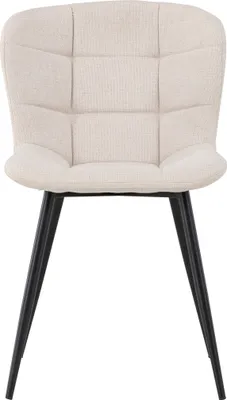 Image de Lily chaise de salle à manger beige.