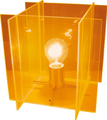 Produktbild von Näve Leuchten Tischleuchte mit E27 Tischleuchte mit E27 Tischleuchte - Deko-Tischleuchte d:22cm, Tischlampe in orange, E27-Fassung