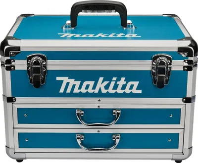 Zdjęcie produktu dla Makita Walizka aluminiowa pusta niebieska