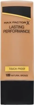 Obrázek produktu pro Max Factor Lasting Performance, Láhev, Tekutina, Univerzální pleť, Zmatňující, Vyhlazující, Střední, Natural Bronze