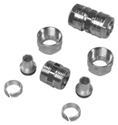 Produktbild von COSMO Rohrkupplung mit Klemmverbindung für Rohr 17x2 CRRK17UNI