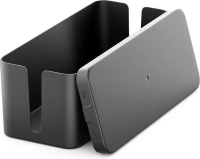 Imagen del producto de deleyCON Caja organizadora de cables, 32,7 x 13,5 x 12,5 cm,