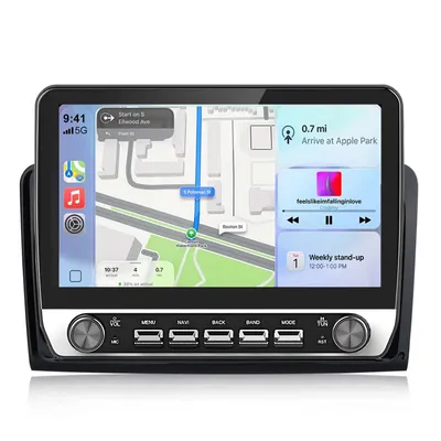Productafbeelding van Hexinex 10.1" Android 15 autoradio met Carplay, geschikt voor Mercedes-Benz ML-klasse (W164) (2005–2012), met GPS, WIFI, 2 GB + 64 GB opslag, BT 5.0, stuurwielbediening (SWC), DSP en FM