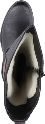 Produktbild von Rieker Damen Stiefel Langschaft Blockabsatz 93157, Größe:41 EU, Farbe:Schwarz