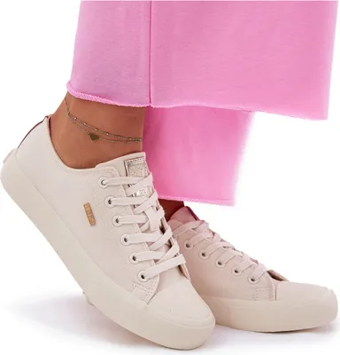 Produktbild von Damen Stoff Sneakers Big Star RR274768 Beige 38