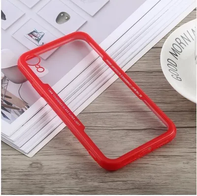 Produktbild von Schutzhülle für iPhone XR Cover Case Panzer Hülle Tasche Rot