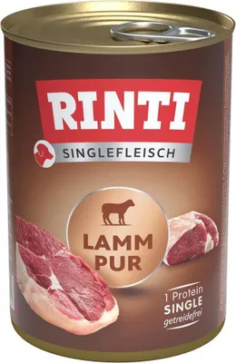 Produktbild von Rinti - Singlefleisch 12x400g | Lamm Pur