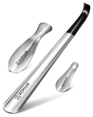 Productafbeelding van Schoenspanners set, 3 stuks, roestvrij staal, 42 cm, 19 cm, 10 cm, zilverkleurig