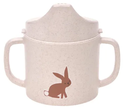Imagen del producto de LÄSSIG 1310066727 - Vaso con boquilla "Little Forest Rabbit" para bebés