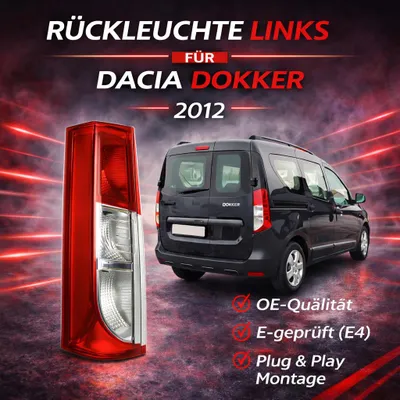 Immagine prodotto di Luce posteriore sinistra per Dacia Dokker 2012- 265556730R