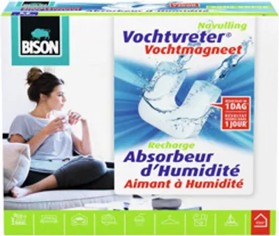 Image de Recharge d'absorbeur d'humidité Bison Magnet Neutral box 450gr