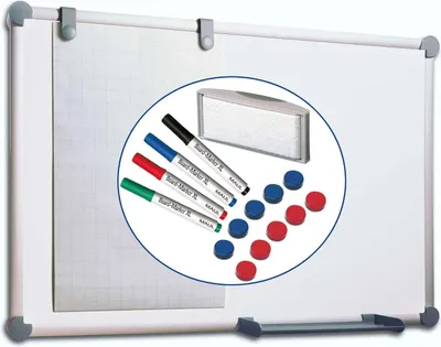 Produktbild von MAUL Whiteboard MAULpro 60 x 90 cm grau