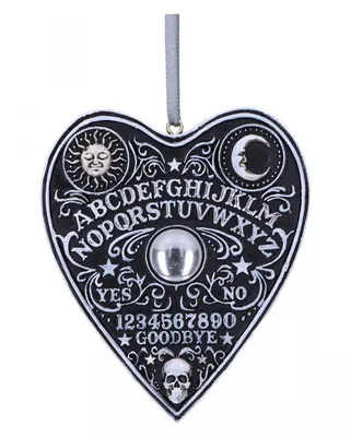 Produktbild von Spirit Board Planchette als Ornament zum Aufhängen 8,5 cm