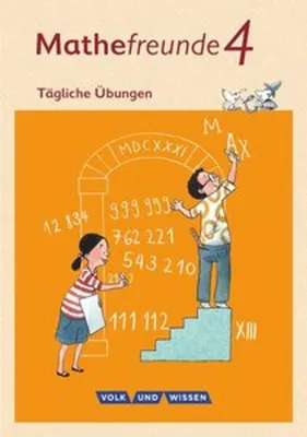 Produktbild von Mathefreunde 4. Schuljahr. Arbeitsheft. Tägliche Übungen. Nord/Süd