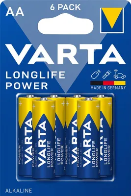 Immagine prodotto di LR06 AA VARTA Batteria alcalina ad alta energia (blister 6 pz.)