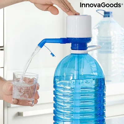 Produktbild von GKA Wasserspender für PET Flaschen Kanister Camping Outdoor Pumphahn Kanister für Kühlschrank Camping