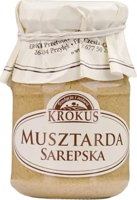 MUSZTARDA SAREPSKA 185 g - KROKUS