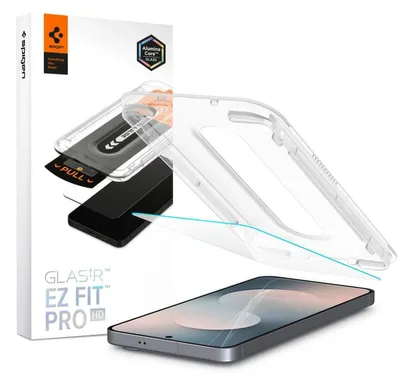 Obrázok produktu pre Spigen GLAS.tR EZ Fit Pro HD, Samsung, Galaxy S25 FE, Priehľadná, 1 kusov
