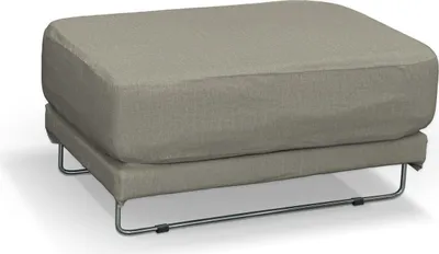 Produktbild von Dekoria Bezug für Tylösand Hocker, beige- grau, Bezug für Tylösand Hocker