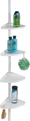 Zdjęcie produktu dla WENKO Compact, Biały, Aluminium, Plastik, 260 mm, 195 mm, 780 mm, 1,07 kg