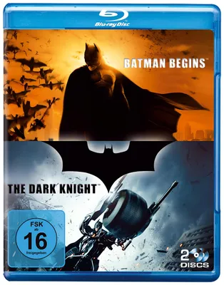 Produktbild von The Dark Knight & Batman Begins (2 Discs) [Blu-ray]