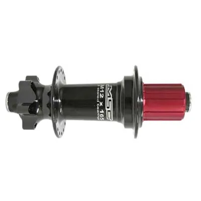 Image de Moyeu arrière Msc Disc Noir / Rouge 32H