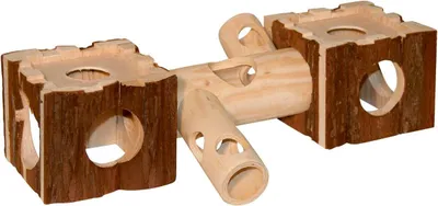 Produktbild von Kerbl Hamsterburg NATURE mit Tunneln