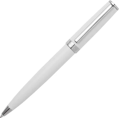 Produktbild von Hugo Boss - HSN2544G - Kugelschreiber - weiß/silber - Gear Icon