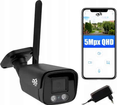Produktbild von Drahtlose Wifi 5Mpx Quadhd Aussen Kamera, Audio, Bewegungserkennung