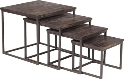 Produktbild von Beistelltisch 4-er Set 50 x 45 cm