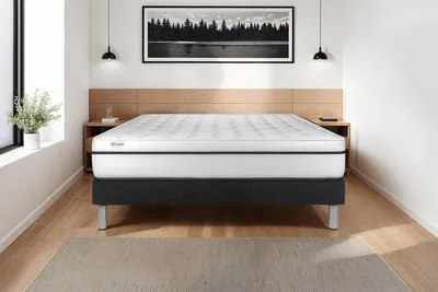 Productafbeelding van Matrasset VITAL SPA, 130 x 200 cm, bedframe set, zwart