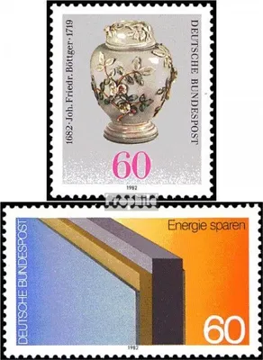 Produktbild von Briefmarken BRD (BR.Deutschland) 1982 Mi 1118,1119 (kompl.Ausg.) postfrisch 300.Geburtstag von Böttger