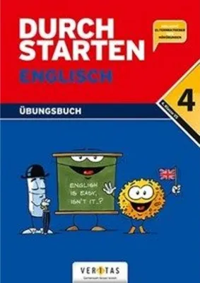 Obrázok produktu pre Durchstarten Englisch 4. Schulstufe - Dein Übungsbuch mit Lösungen und CD