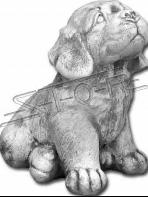 Immagine prodotto di Decorazione da giardino Cane Terrazza Figure di pietra Figura Decorazione Statua Scultura S103079