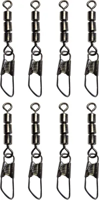 Produktbild von 8 Dreifach Wirbel Tönnchenwirbel mit Karabiner Gr. 6