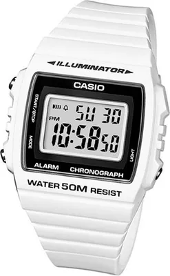 Produktbild von Digitaluhr | Casio Collection IllumiOutdoorr Retro Style weiß W-215H-7AVEF