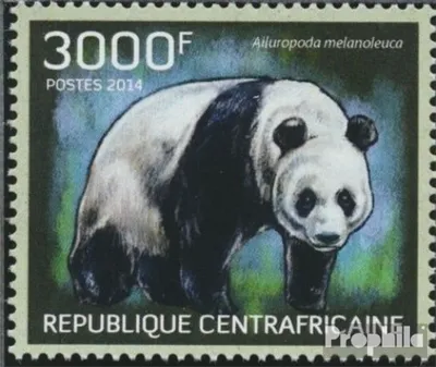 Produktbild von Briefmarken Zentralafrikanische Republik 2014 Mi 4724 (kompl. Ausgabe) postfrisch Pandas