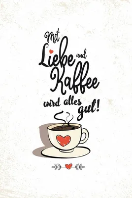 Produktbild von vianmo Holzschild 18x12 cm Mit Liebe und Kaffee alles gut