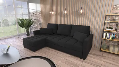 Obrázek produktu pro Sedací souprava do L KLAVERA 2 - antracitová