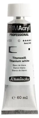 Produktbild von Titanweiss 60ml - PRIMAcryl Acrylfarbe Schmincke 13 101 011