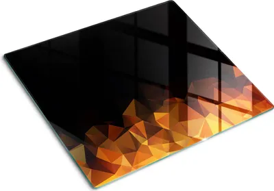Obrázek produktu pro Kryt varné desky – Kryt na indukční desku – Ochranná skleněná deska – 60x52 cm – Skleněné ochranné desky na sporák –Tvrzené sklo –Abstrakce