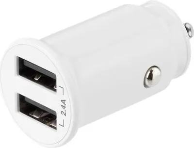 Obrázok produktu pre Deltaco USB-CAR125, Auto, Zapaľovač, Biela