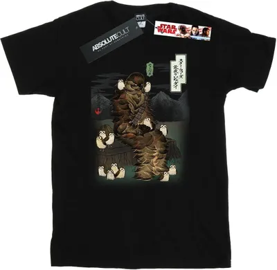 Produktbild von Star Wars - "The Last Jedi" T-Shirt für Herren BI46999 (M) (Schwarz)