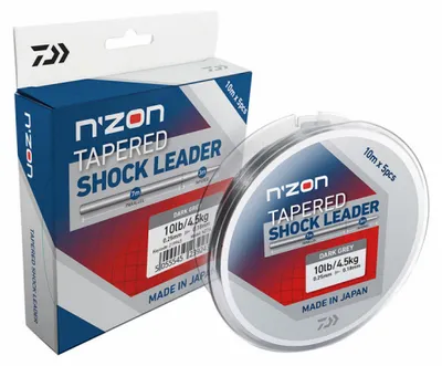 Obrázek produktu pro Daiwa Ujímaný Vlasec N'zon Tapered Shock Leader 10 m 0,18-0,25 mm