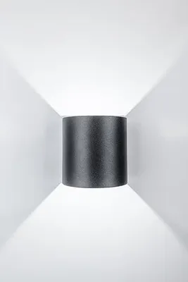 Produktbild von Fischer Leuchten LED Außenwandleuchte Up & Down gewölbt – anthrazit – IP54 – 10,6 W – Fischer