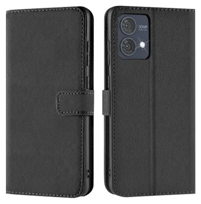 Image de Book Case pour Motorola Edge 40 Neo Housse Flip Cover Etui de protection pour téléphone portable