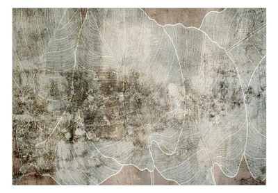 Produktbild von Vlies Fototapete Blätter 450x315 cm Tapeten Wandtapete XXL Natur Botanik wie gemalt b-A-0888-a-a