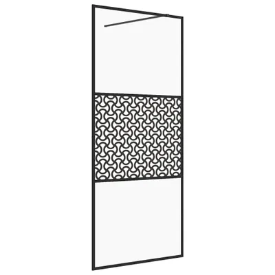 Produktbild von vidaXL Duschwand für Begehbare Dusche mit Klarem ESG Glas 100x195 cm