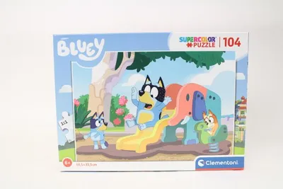 Zdjęcie produktu dla Cle Puzzle 104 Maxi Superkolor Bluey 27171
